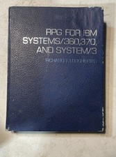 College 1975 Book For RPG FOR IBM SYSTEMS 360, 370 And System/3 R. Loschette