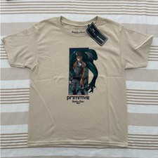 Primitive NWT  cream Attack on Titan Levi tee shirt t-shirt  size Y small