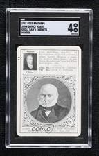 1901 Uncle Sam's Cabinet Card Game John Quincy Adams James Monroe 0jd0