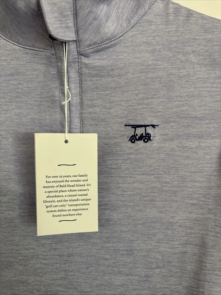 Pullover Cald Head Azul 1/4 Cremallera Jóvenes Niños S Púrpura Golf Rendimiento Elástico Foto 2 de 4