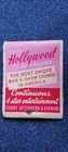 HOLLYWOOD IN CHICAGO BAR AND SHOW LOUNGE...SCARCE....1950S...UNSTRUCK MATCHES — photo 3