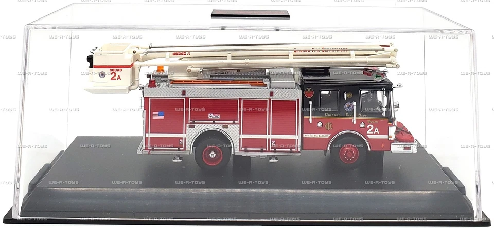 Code 3 Chicago Fire Dept. Squad 2A Snorkel Limited Edition 2005 Vehicle #12646 - Image 4 of 4