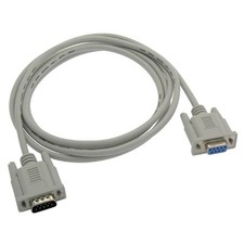 15 Pack of 6Ft DB9-M/F Null Modem Cable