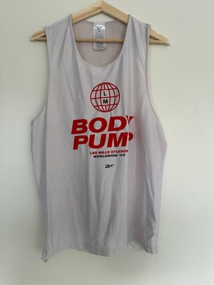 Les Mills Reebok - Tanktop BODYPUMP Les Mills Studios 22 - Weiß S