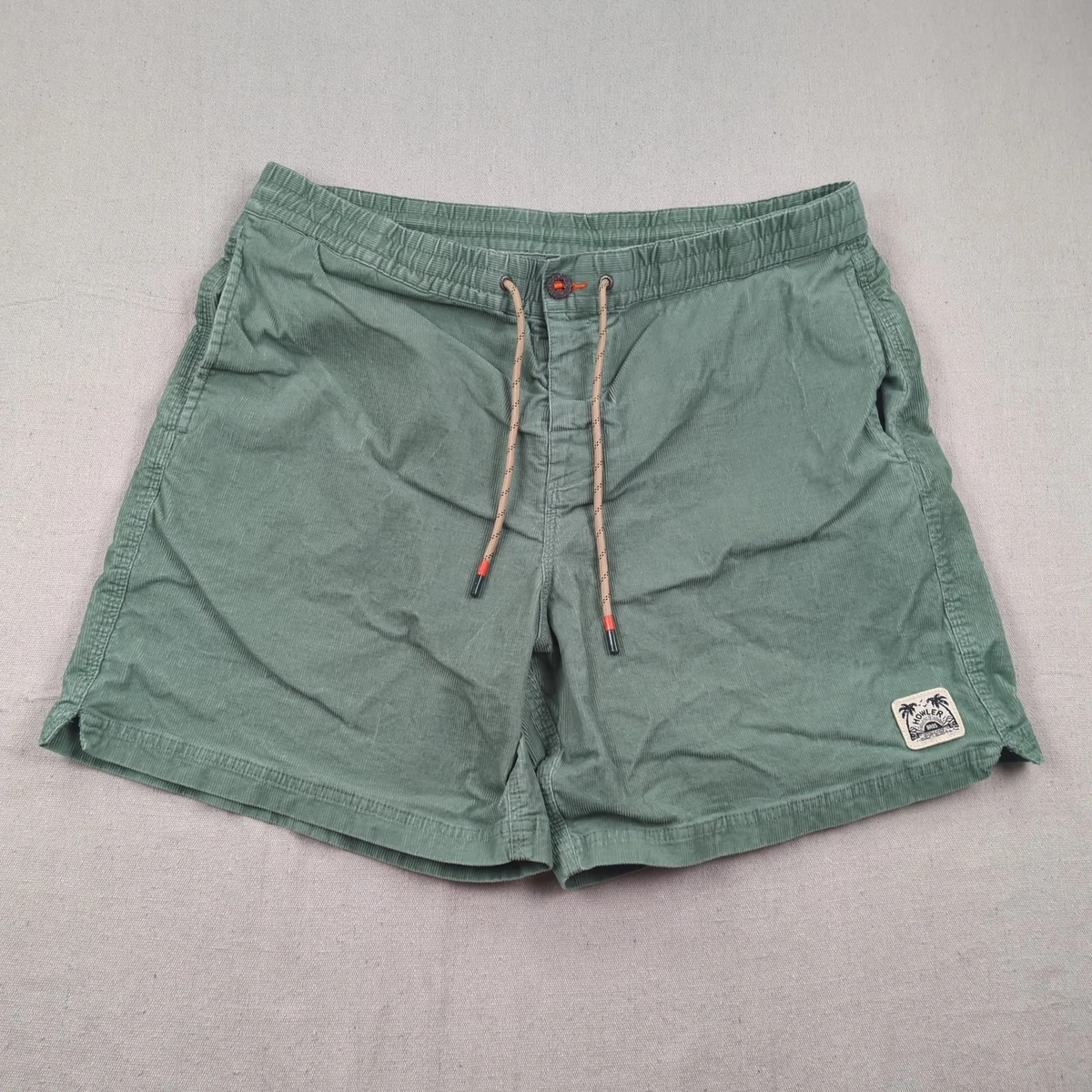 Corduroy Green Shorts for Men for sale | eBay
