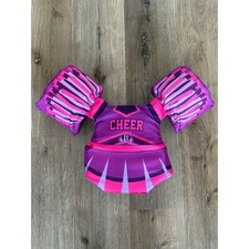Full Throttle Little Dippers Kids Child Purple Cheerleader Life Jacket 30-50 lbs