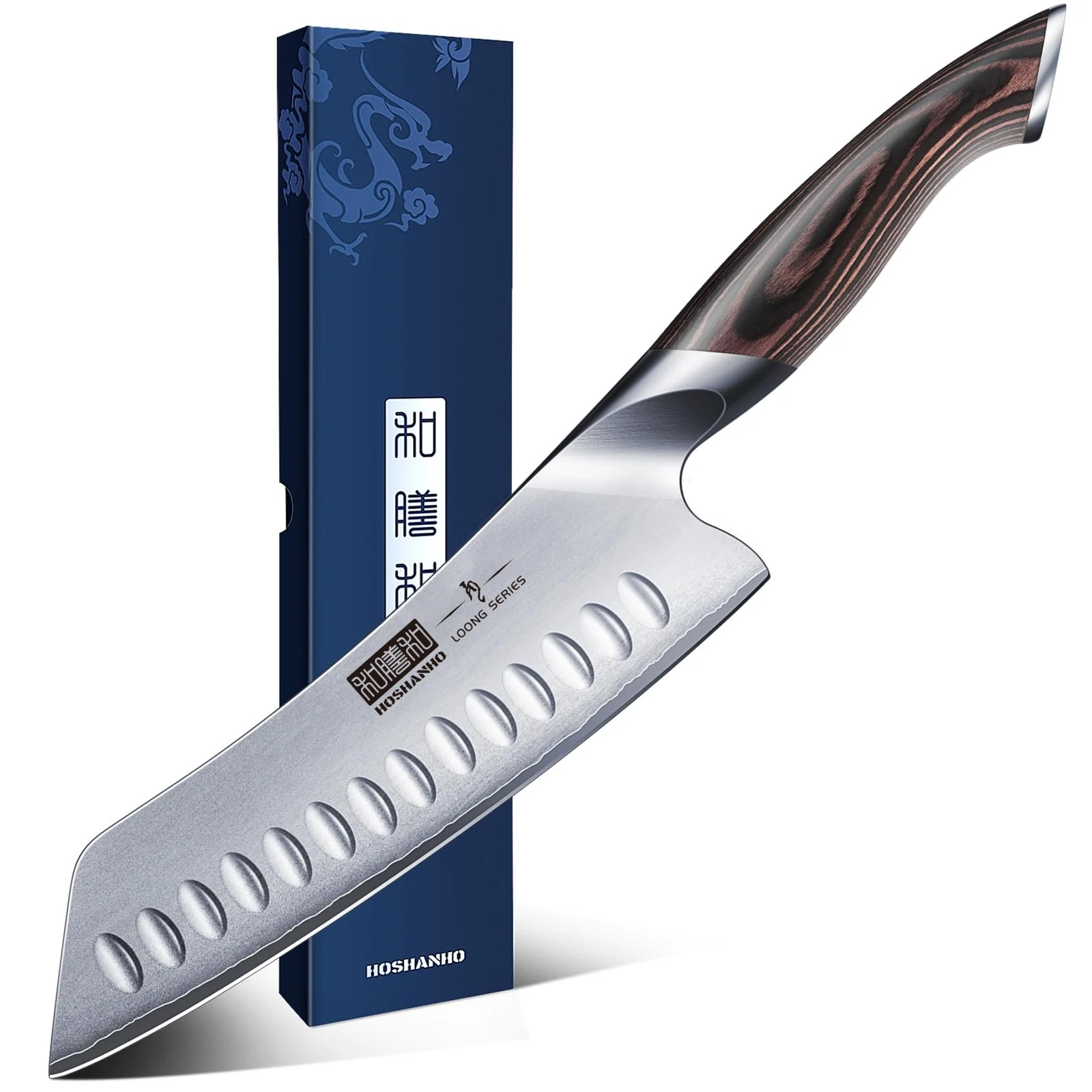 7 Inch Japanese Chef , Ultra Sharp High Carbon Stainless Steel Kitchen , Prof...