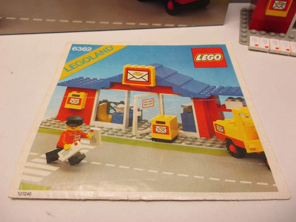 ( AH 3 ) Lego 6362  Postamt / Post Office OVP &  BA - Bild 2 von 4