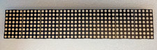 LED Dot Matrix Display Driver Board 630023 Rev B TPIC6B595 Green CSM Sign PCB