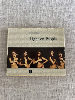 Light on People Paul Petzold 1971 HC DJ Photography Portrait Lighting Guide