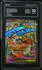 10W_22 Pokemon MEGA DRAGONITE EX MA M2A MEGA DREAM PCG 10 Graded PSA Alternative