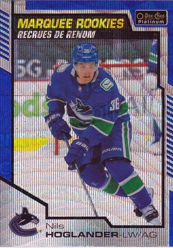 2020-21 O-Pee-Chee Platinum Blue Surge #194 Nils Hoglander - Picture 1 of 1