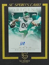 2024 Panini Origns Football RC Auto Malachi Corley FCBQL