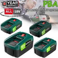 Per Bosch Batteria di Ricambio PBA 18V 8,0Ah W B Power For All Alta Capacità PBA PSR PSB