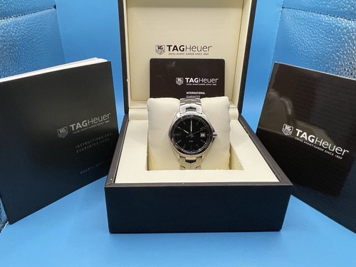 TAG Heuer Link Men's Black Watch - WAT1110.BA0950 - Picture 1 of 14