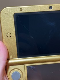 Nintendo 3DS XL Legend of Zelda Link Between Worlds Gold Console + Games WORKS