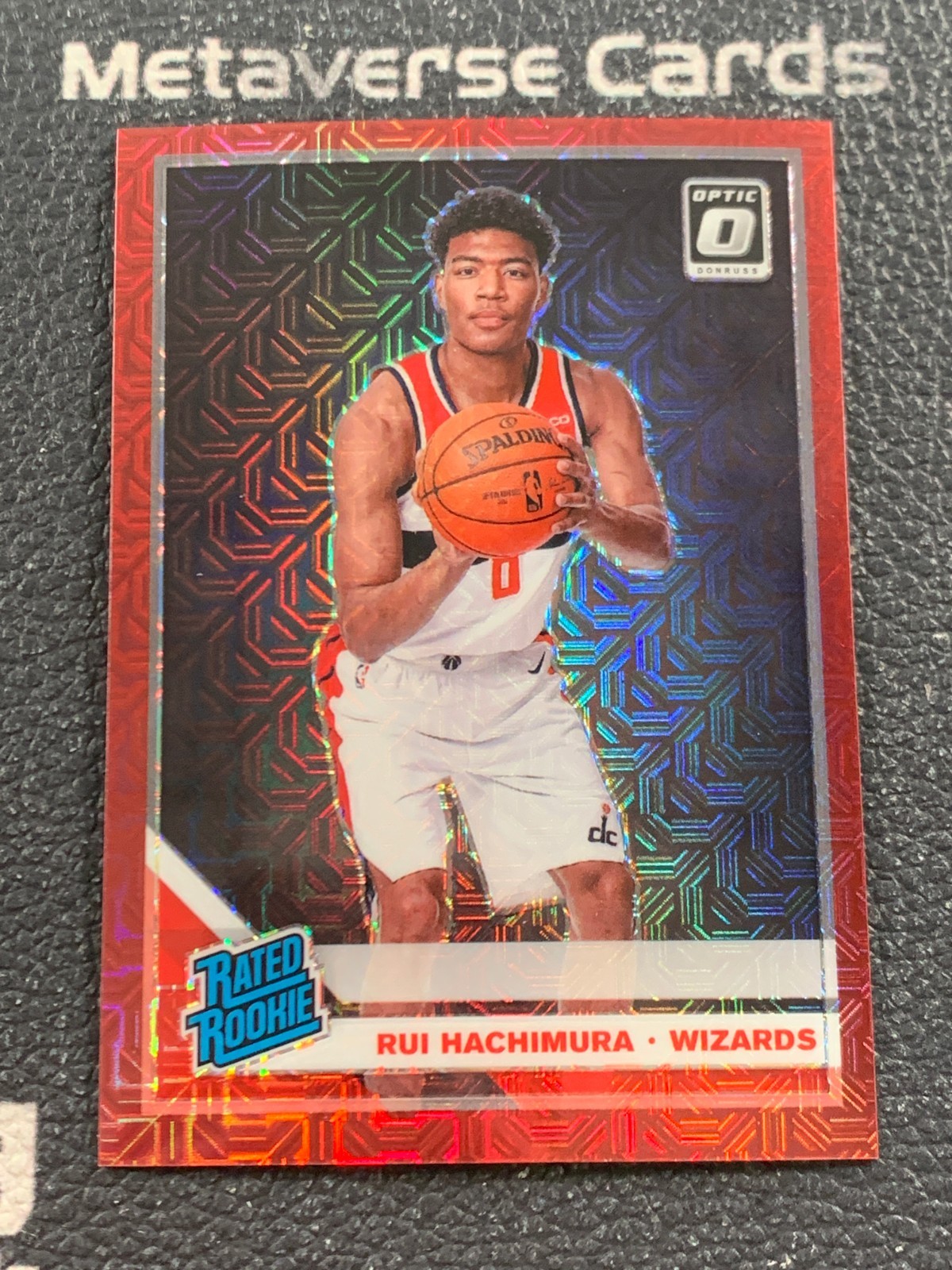 2019-20 Donruss Optic Rated Rookie Choice Red Prizm #188 RC Rui Hachimura 86/88