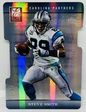 2012 Elite Steve Smith Sr Aspirations Die-Cut /11 SP Carolina Panthers BAL Raven