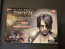 Criss Angel Mind Freak Platinum Magic Kit Over 250 Tricks w/ DVD Complete Set