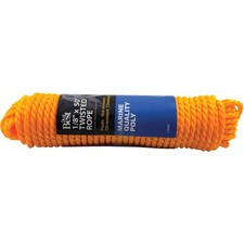 Do it Best 1/4 In. x 50 Ft. Yellow Twisted Polypropylene Packaged Rope 729402