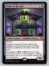 BLADE OF THE ONI 89 MYTHIC KAMIGAWA: NEON DYNASTY MAGIC: THE GATHERING NM
