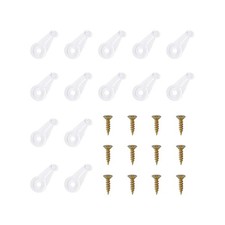 20 Pack Cabinet Door Glass Retainer Clips Kit