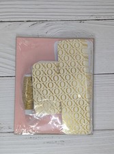 Stampin Up Kisses Hugs Mini Treat Boxes Paper Pumpkin Gold Cord Tags, 20 Boxes