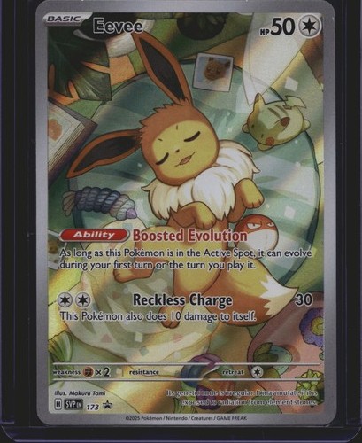 Pokémon TCG Scarlet & Violet Black Star Promos Eevee 173 NM