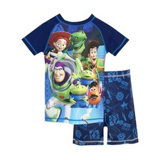 Disney Boys' Toy Story Two Piece Swim Set Size 18M Blue