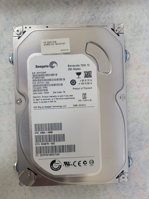 Seagate Barracuda 7200.12 250GB Internal 7200RPM 3.5'' (ST3250312AS) HDD