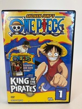 One Piece - Vol. 1: King of Pirates (DVD, 2006, Edited Dubbed) for