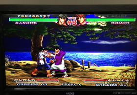 Ninja Master's NEO GEO AES Game & Case SNK US Version NEOGEO - TESTED & WORKING