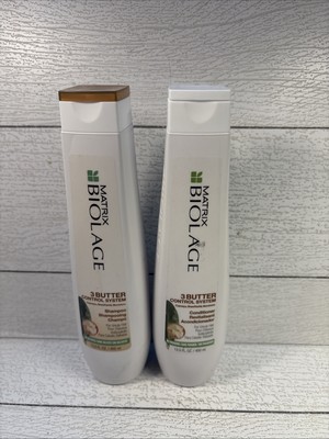 Matrix Biolage 3 Butter Control System Shampoo &Conditioner 13.5 Oz Duo