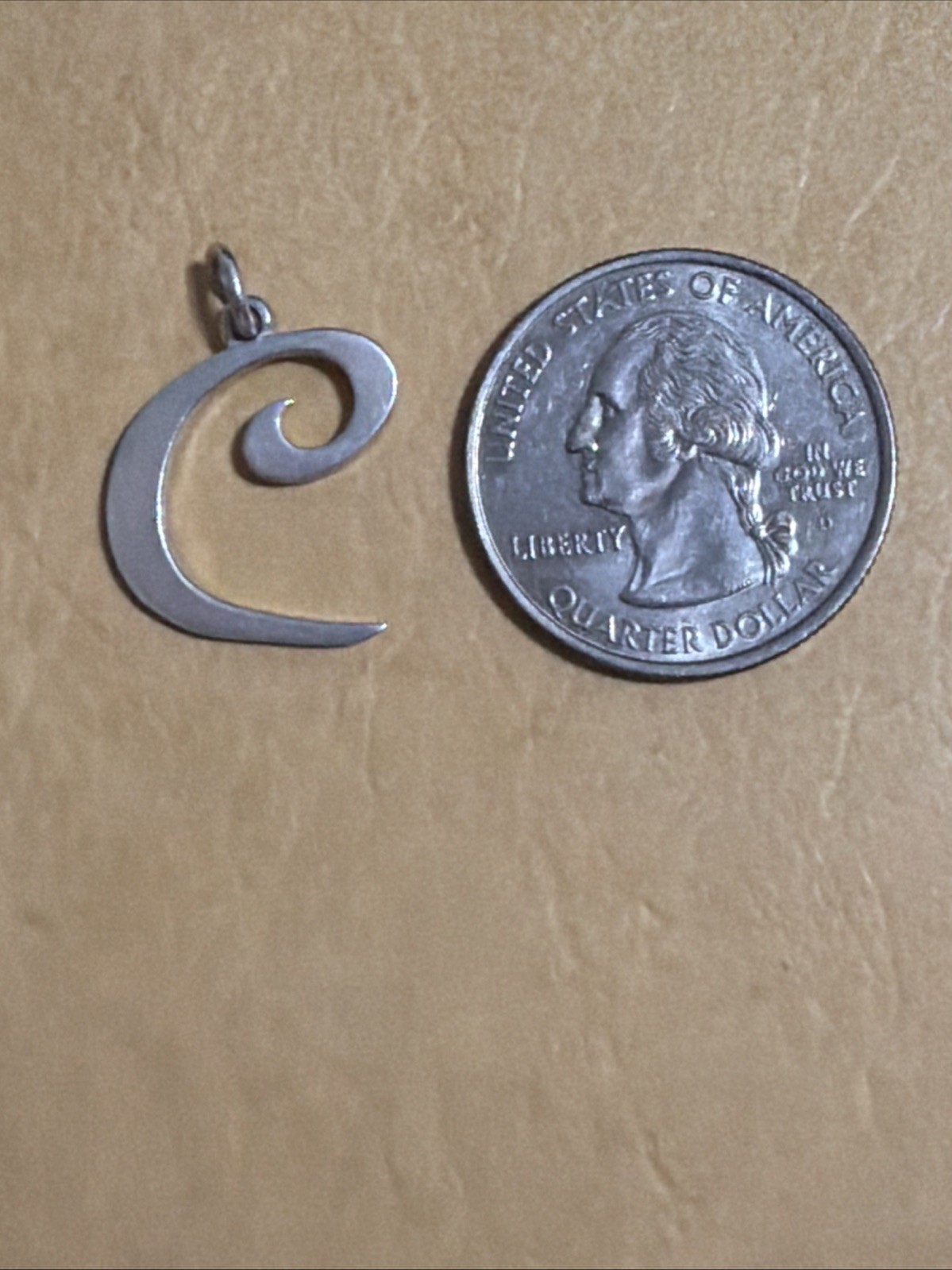 James Avery Sterling Silver Script Cursive Letter… - image 4