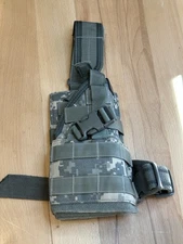 US Military Issue ACU Universal Tactical Drop Leg Holster UH-92F-MS-UCA VGC