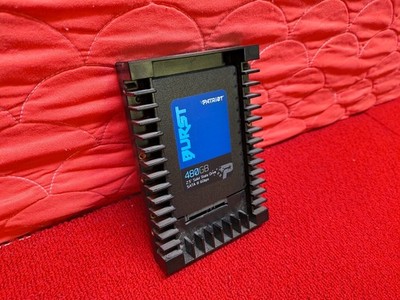 Used Patriot BURST PBU480GS25SSDR 480 GB SATA III 2.5 in SSD Good Condition