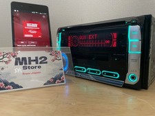 Kenwood Dpx-50md 2din Car Audio Cd Md Mdlp Mp3 Aux Player With Bluetooth Tested