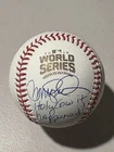 Ryne Sandberg Autographed Rawlings 2016 World Series Baseball TRISTAR Holy Cow