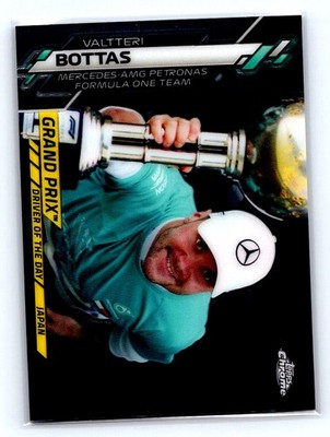 2020 Topps Chrome Formula 1 Valtteri Bottas Mercedes-AMG Petronas F1 #170 b bx9c