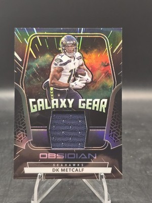 2020 Panini Obsidian DK Metcalf Galaxy Gear /100 Seattle Seahawks #GG16
