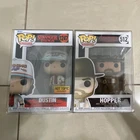 Stranger Things Dustin #1247 Hopper #512 Funko Pop! Hot Topic Exclusive 2-Pack