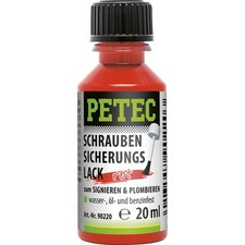 Peinture sécurité vis 20ml - Rouge - 90220