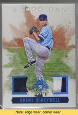 2017 Panini Diamond Kings DK Materials Holo Blue 15/25 Brent Honeywell READ 0c6