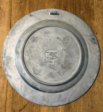 Bicentennial Pewter Plates In Decorative Collector Plates for sale