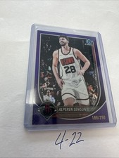 Alperen Sengun 2025-26 Bowman Basketball Chrome #BCV-133 Purple /250 Rockets