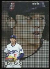 2025 Bowman's Best #P-7 Roki Sasaki Pixel Portraits Dodgers RC