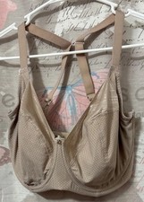 PANACHE Serene Stretch Lace Full Cup Underwire Bra 10305 Mauve Sz J30