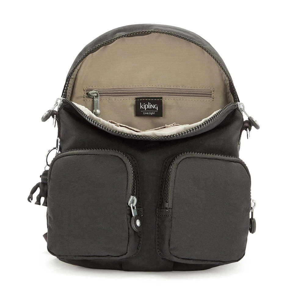 Kipling Basic Firefly Up City Rucksack 31cm #KPL-K12887P-39 (black noir) - Bild 4 von 4