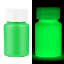Glow in the Dark Day Visible Paint Acrylic 20g Jars Arts &Crafts Bright