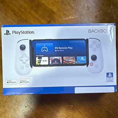 Backbone One PlayStation Edition Lightning Mobile Controller for iPhone, White